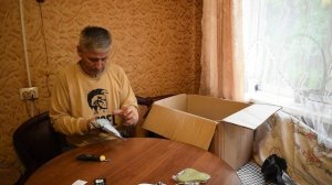 Распаковка 27 коробки с товаром.