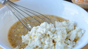 Овсяное печенье с творогом и яблоками