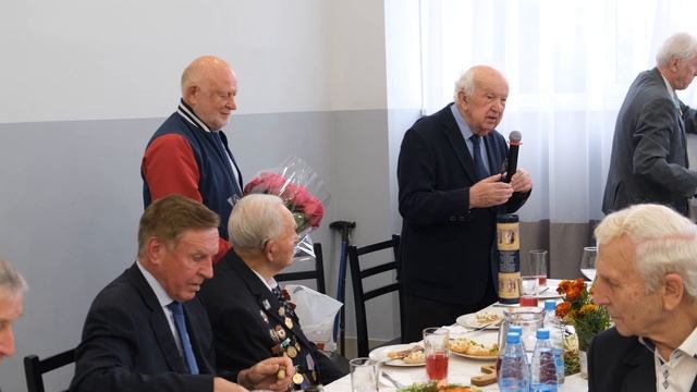 100 лет ветерану НЭТИ, участнику Великой Отечественной Войны В.В. Сбоеву