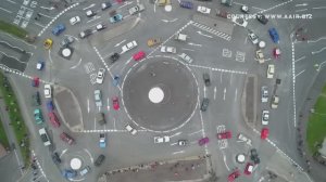 Самая безумная и сложнейшая транспортная развязка в мире — «Волшебная карусель»