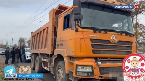 В Уфе ГИБДД задержала 17-летнего водителя грузовика Shacman без прав