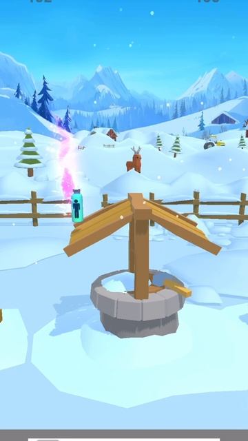 Играю в игру bottle jump 3D