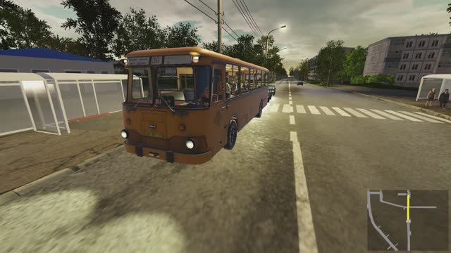 Bus Driver Simuliator  Лиаз луноход !