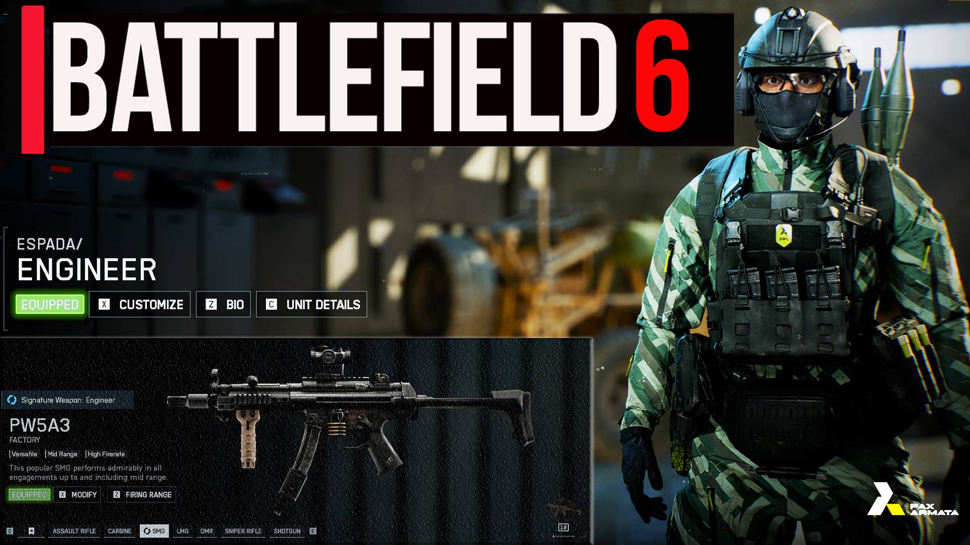 Battlefield™ 6 - STRF Инженер - городской бой  / инженер