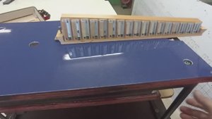 приспособление для ремонта гармони, баяна. аккордеона. пример работы.