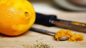 Овсяное печенье с апельсином