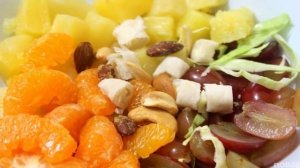 Салат из ананаса и курицы