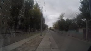 Трамвай №9 Детский парк - 1-й Просяной проезд - Детский парк