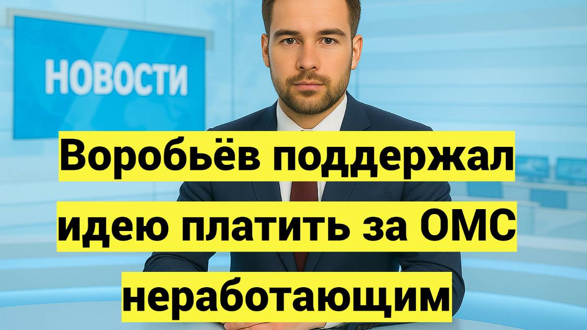 Воробьёв поддержал идею платить за ОМС неработающим