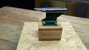 НАКОВАЛЬНЯ СВОИМИ РУКАМИ. ПОДАРОК ЗА ДОБРОТУ.!