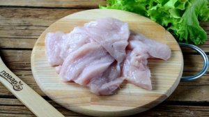 Курица в радужной панировке