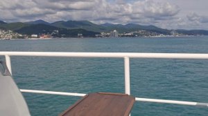 Сочи. Лазаревское. Красивый вид на море и горы