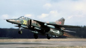 War Thunder полет в VR на самолете МиГ-27М