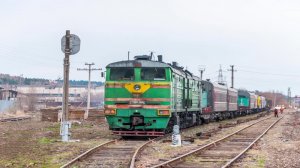 Стрим смена 488  Грузовые поезда на 2тэ10м-2899 по маршруту Степанки 3.32 на проекте RTSMP.ru