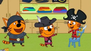 Три Кота! Маленькие Пираты! История Про Пиратов!