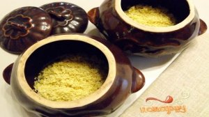 Пшенная каша с тыквой в духовке