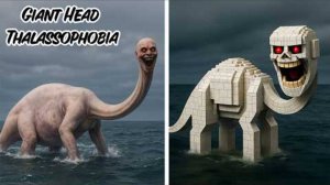 Я нашел Гигантскую голову Талассофобки под поверхностью океана ужасов - Lego Deep Sea Megalophobia K