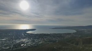 Геленджик. Вид с гор на город.