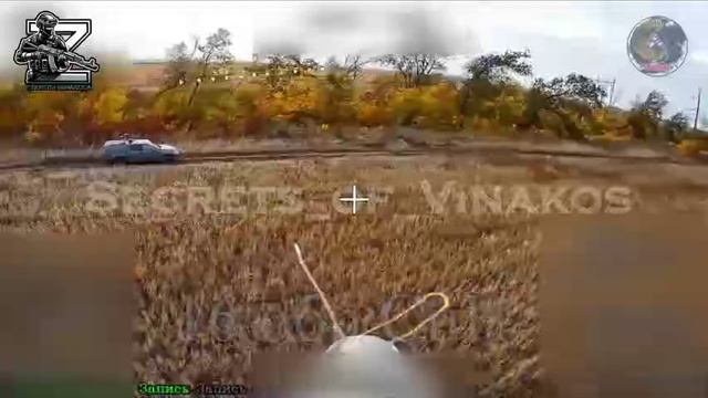 Уничтожение очередного пикапа с ВСУшниками !!!