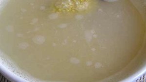 Пшенная каша с изюмом и курагой