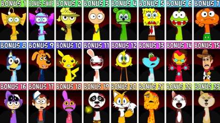 EVERY OC & BONUS Characters From Sprunki SWAPPED