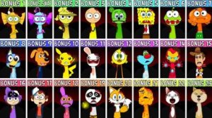 EVERY OC & BONUS Characters From Sprunki SWAPPED
