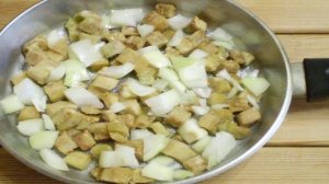 Салат из баклажанов и болгарского перца