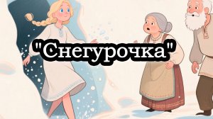 Детская сказка "Снегурочка"! Аудиокнига для детей! С музыкой, анимацией и озвучкой!