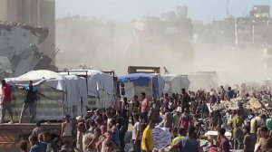 Более полумиллиона палестинцев вернулись в свои дома на севере сектора Газа