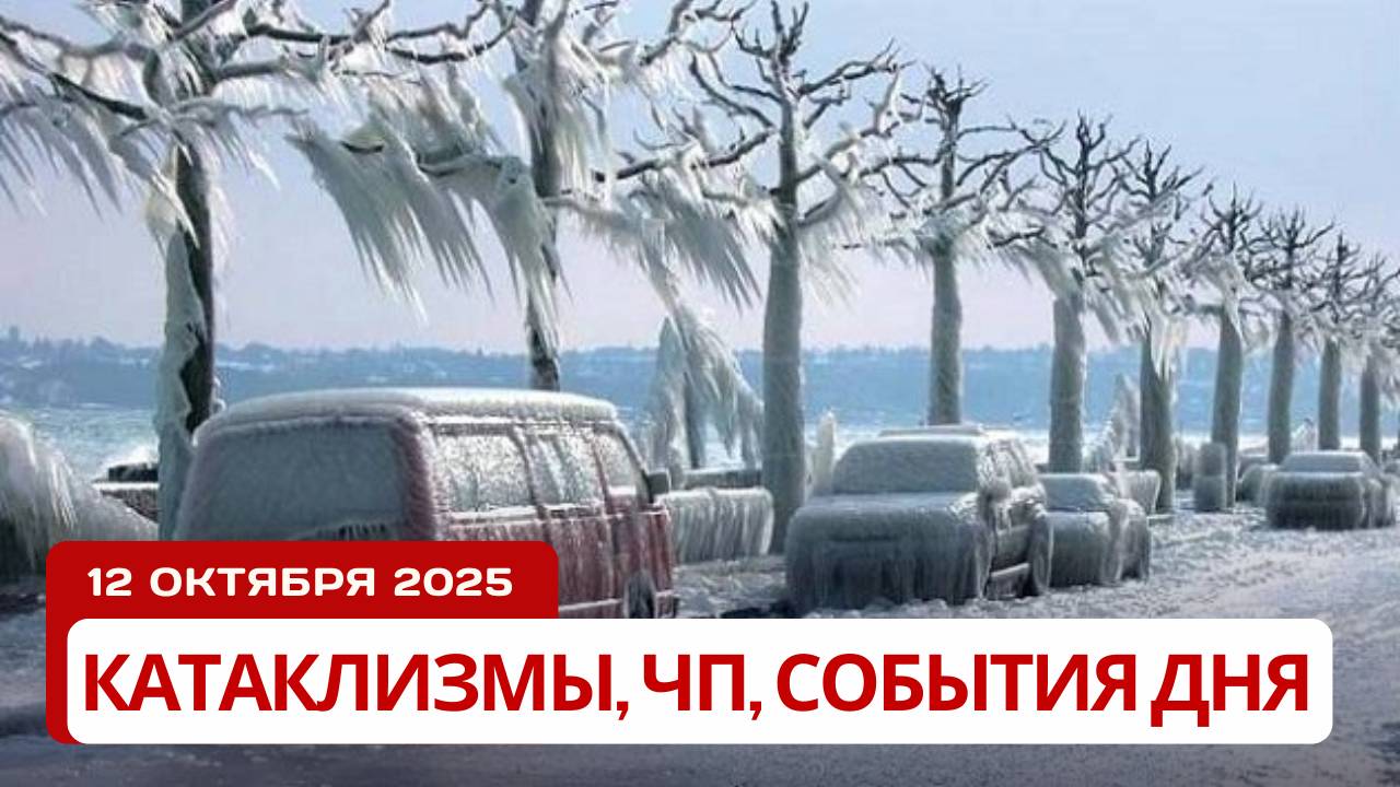 Новости Сегодня 12.10.2025 - Катаклизмы сегодня, ЧП, События Дня Москва, Китай Индия США Европа