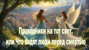 Проводники на Тот Свет, или что видят люди перед смертью