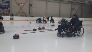 Кёрлинг на колясках