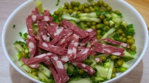 Салат Новогодний с куриной грудкой