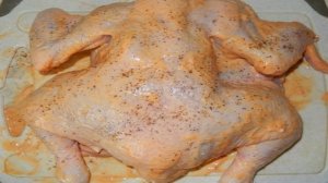 Курица в пакете для запекания