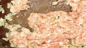 Пшенная каша с мясом