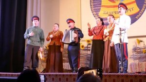 Народный ансамбль казачьей песни "Казаки Дона" сельский ДК Кутейниковский Зимовниковский район