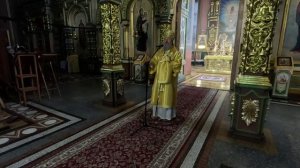 Проповедь епископа Максима в Вознесенском соборе