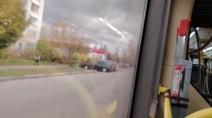 Поездка по Дмитрову, на памятном автобусе ЛиАЗ 6213 борт 095090, по маршруту 38