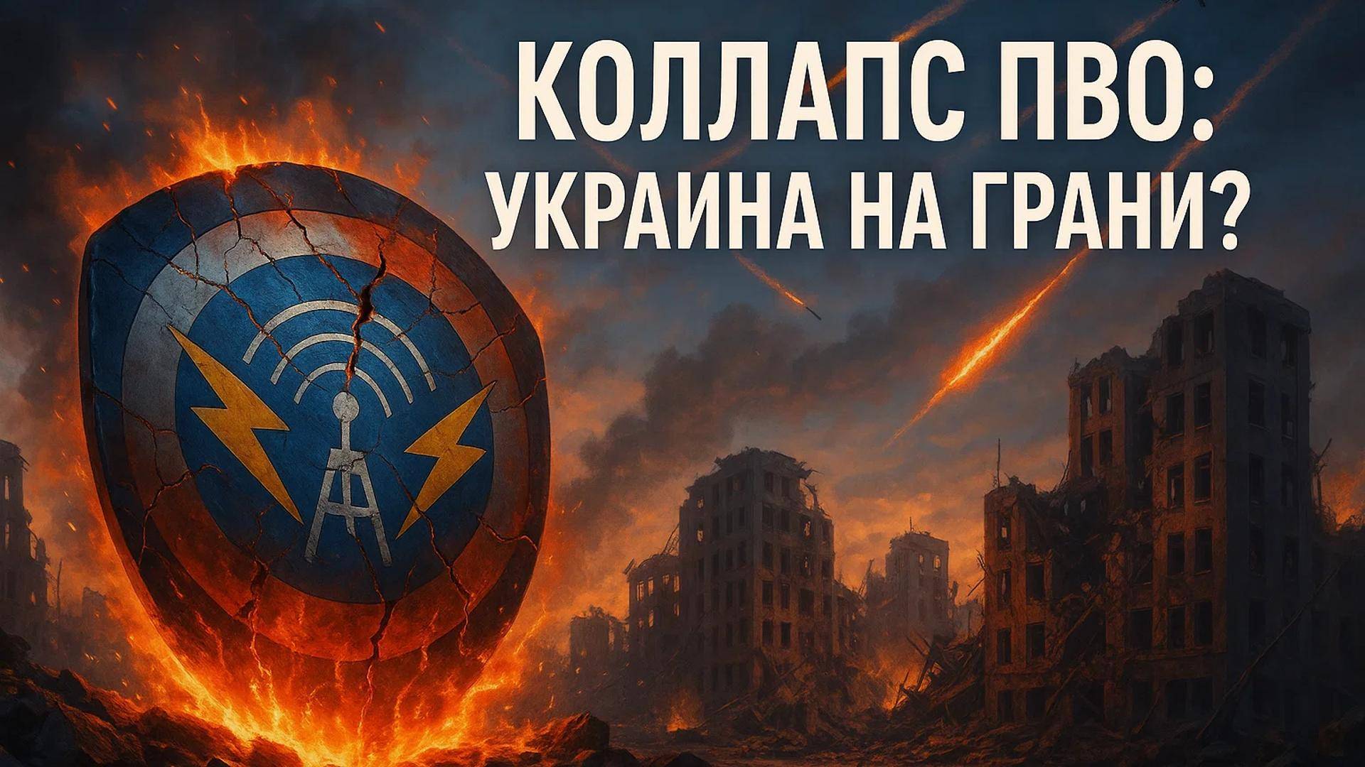 🎯 Коллапс ПВО и энергетики: Как Украина оказалась на грани катастрофы?