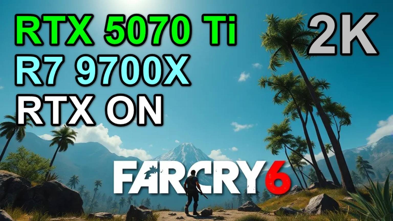 RYZEN 7 9700X + RTX 5070 Ti 16GB в FAR CRY 6 ( 1440p )