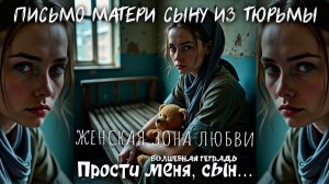 Волшебная тетрадь. "Прости меня, сын". Письмо мамы сыну из тюрьмы. Молитва матери о прощении.