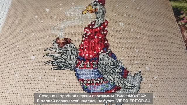 Вышивальная неделя №46 Октябрь #вышивкакрестиком #вышивка #рукоделие #вышивкакрестом #бисер