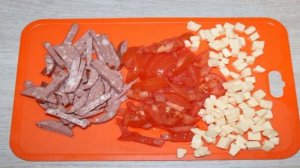 Салат Обжорка с фасолью