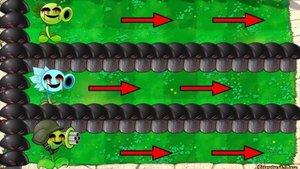 Snow Pea Chomper  + Repeater Fire + Gatling Pea Vs 999 Zombies Epic Hack PVZ