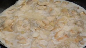 Курица в креветочном соусе