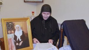 Схимонахиня Сергия о схимонахине Серафиме Белоусовой