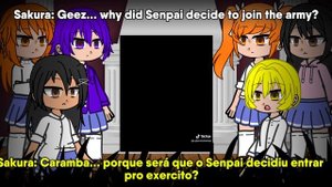 Don't Mock Nagatoro react to senpai as Ghost.