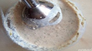 Салат с тунцом и сметанной заправкой