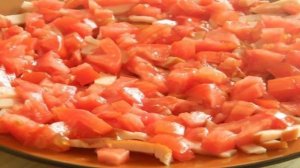 Салат с сыром слоями