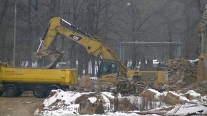 Экскаваторы Cat 345C L и Hitachi Zaxis 330-3
